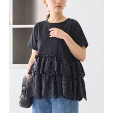 クラフト刺繍プルオーバー | ラビアンジェ(LAVEANGE) | マルイウェブ 