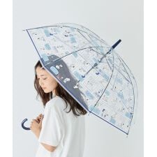 【PEANUTS】SNOOPY/スヌーピー クリア アンブレラ