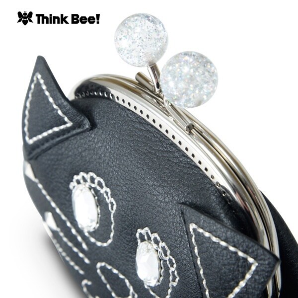 ピンポンカワイイ 口金ポーチ (キャット) Think Bee! ピンポンカワイイ 口金ポーチ（キャット） | シンクビー！(Think