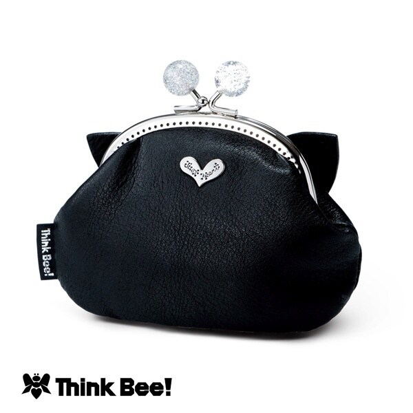 ピンポンカワイイ 口金ポーチ (キャット) Think Bee! ピンポンカワイイ 口金ポーチ（キャット） | シンクビー！(Think