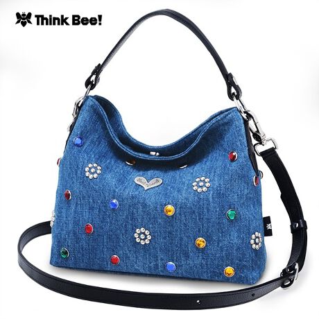 ジュエルビーンズ 2ウェイショルダーバッグ（ブルー） | シンクビー  