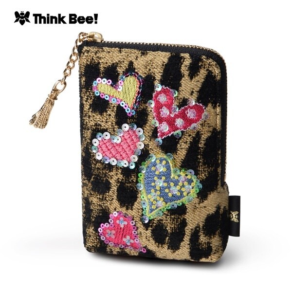 未使用美品★Think Bee シンク・ビー アニマルハート ショルダーバッグ 保存袋付き Think Bee! - ❤️新品・タグなどの付属品☆シンクビー☆アニマル