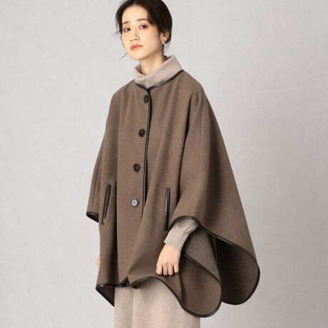 ポンチョ風 コート コムサマチュア Comme Ca Mature 80 26ww01 1 ファッション通販 マルイウェブチャネル