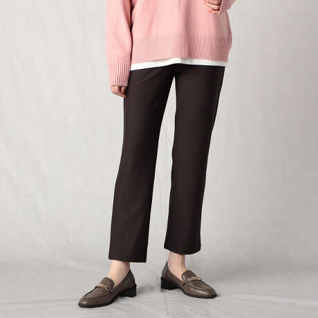 あったか裏地ハイテンションパンツ?大きいサイズ シニアファッション  