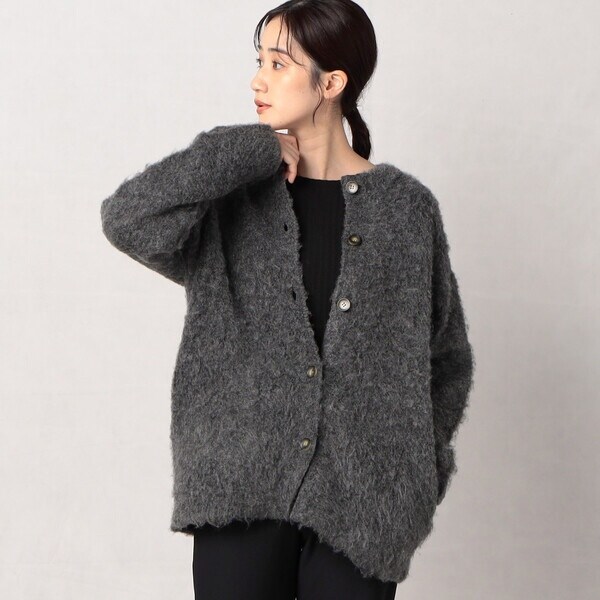 シャギーニットカーディガン | マルイウェブチャネル