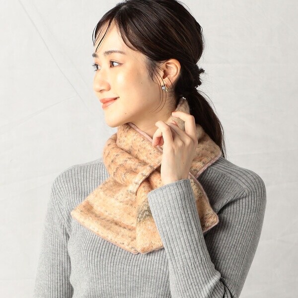 リバーシブル】 チェック柄 ミニマフラー | マルイウェブチャネル