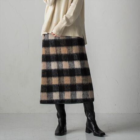 シャギーチェックスカート ドロワットロートレアモン Droite Lautreamont ファッション通販 マルイウェブチャネル シャギーチェックスカート ドロワットロートレアモン Droite Lautreamont ファッション通販 マルイウェブチャネル