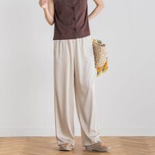 【新色追加】ハンマーサテンパンツ≪洗濯機で洗える≫