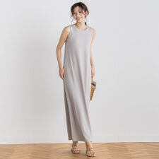 リブタンクワンピース≪洗濯機で洗える≫