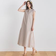 ドロワットロートレアモン(Droite lautreamont)のワンダーウェーブクロスワンピース≪手洗い可能≫