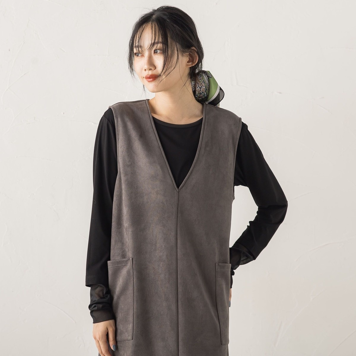 ドロワットロートレアモン（Droite lautreamont）/シアー天竺カットソー≪洗濯機で洗える≫ 袖シアーロンT≪洗濯機で洗える≫ | ドロワットロートレアモン(Droite