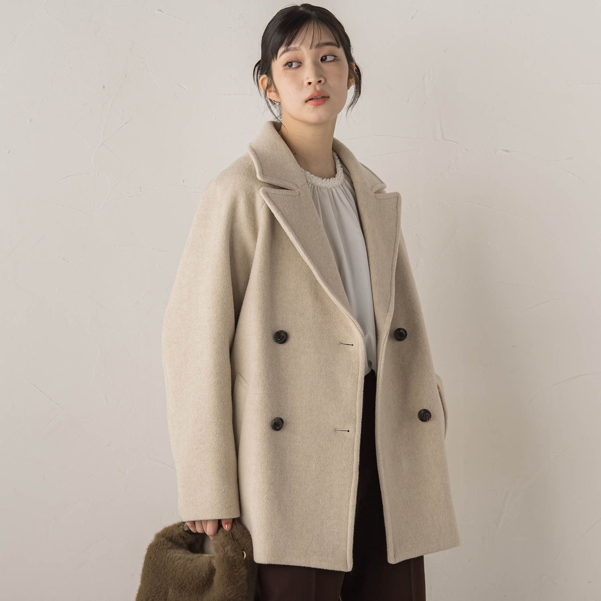 Venus ダッフルコート〈ダブルフェイス〉【スクール】【学生】【通学