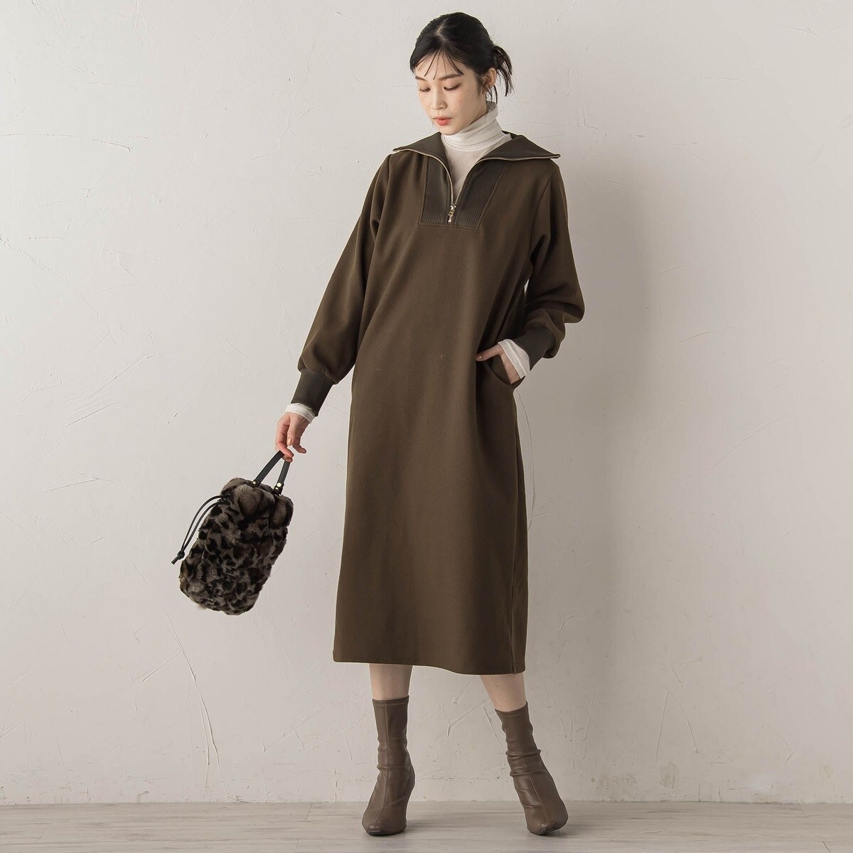 T/Rピンヘッドプレスウォームジャンスカ2≪手洗い可能≫ | ドロワット