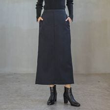 裏起毛タイトスカート≪手洗い可能≫