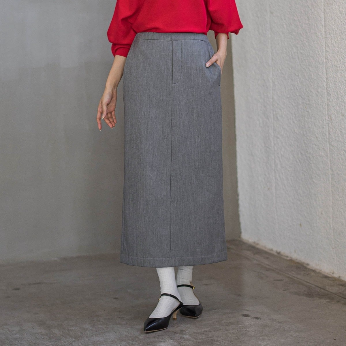 シアークロスフレアスカート≪手洗い可能≫ | ドロワットロート