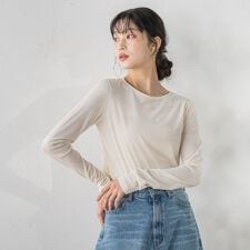 シアーベロアカットソー≪手洗い可能≫