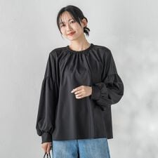 ブレードブラウス≪洗濯機で洗える≫