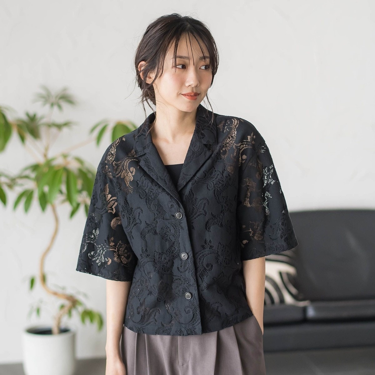 美品 Droitelaut reamont ドロワットロートレアモン セットアップ 2 M相当 レーヨン他 ノースリーブトップス ロングスカート レディース AU3351A23 Droite lautreamont（ドロワット ロートレアモン） | レディース
