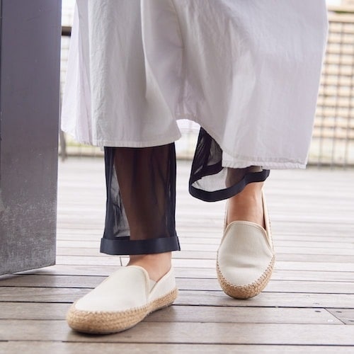 人気商品】つま先ラインストーンスリッポン JE42726