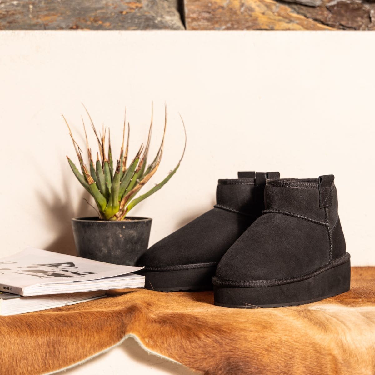 EMU/エミュ　Foy Flatform Micro 厚底ムートンブーツ EMU】エミュ Foy Flatform Micro 厚底ムートンブーツ | エミュ