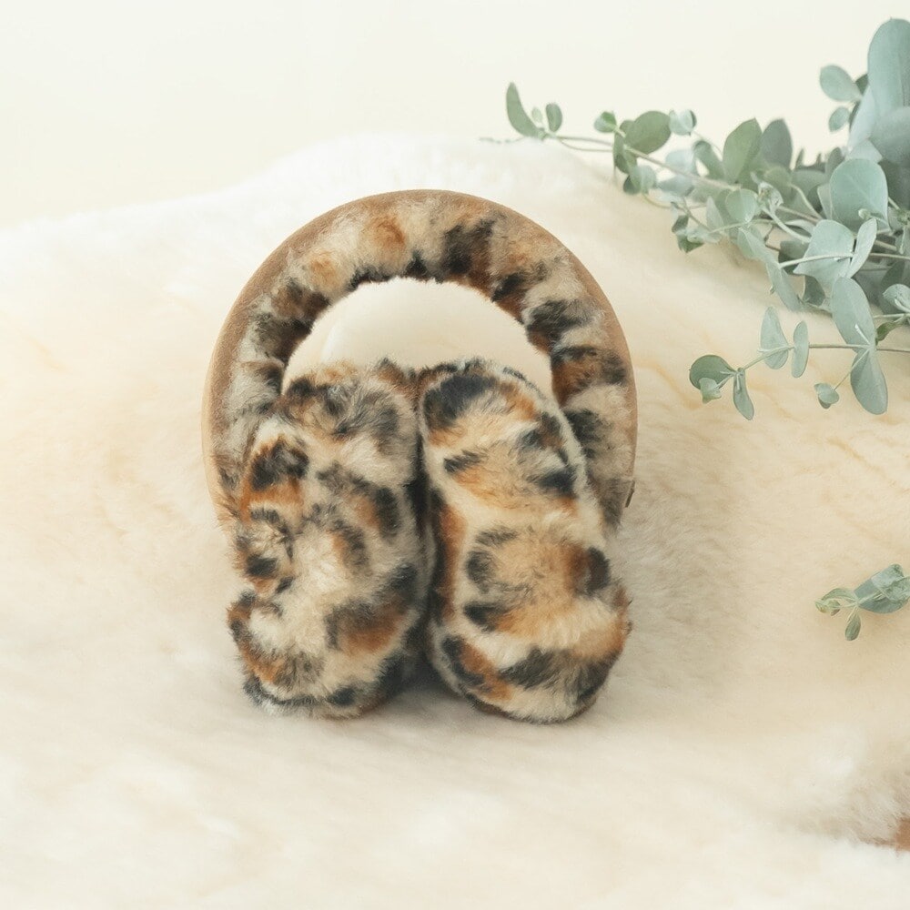 エミュオーストラリア（EMU Australia）/【EMU】エミュ 25秋冬新作  Angahook Leopard Earmuff EMU】エミュ 25秋冬新作 Angahook Leopard Earmuff | エミュ