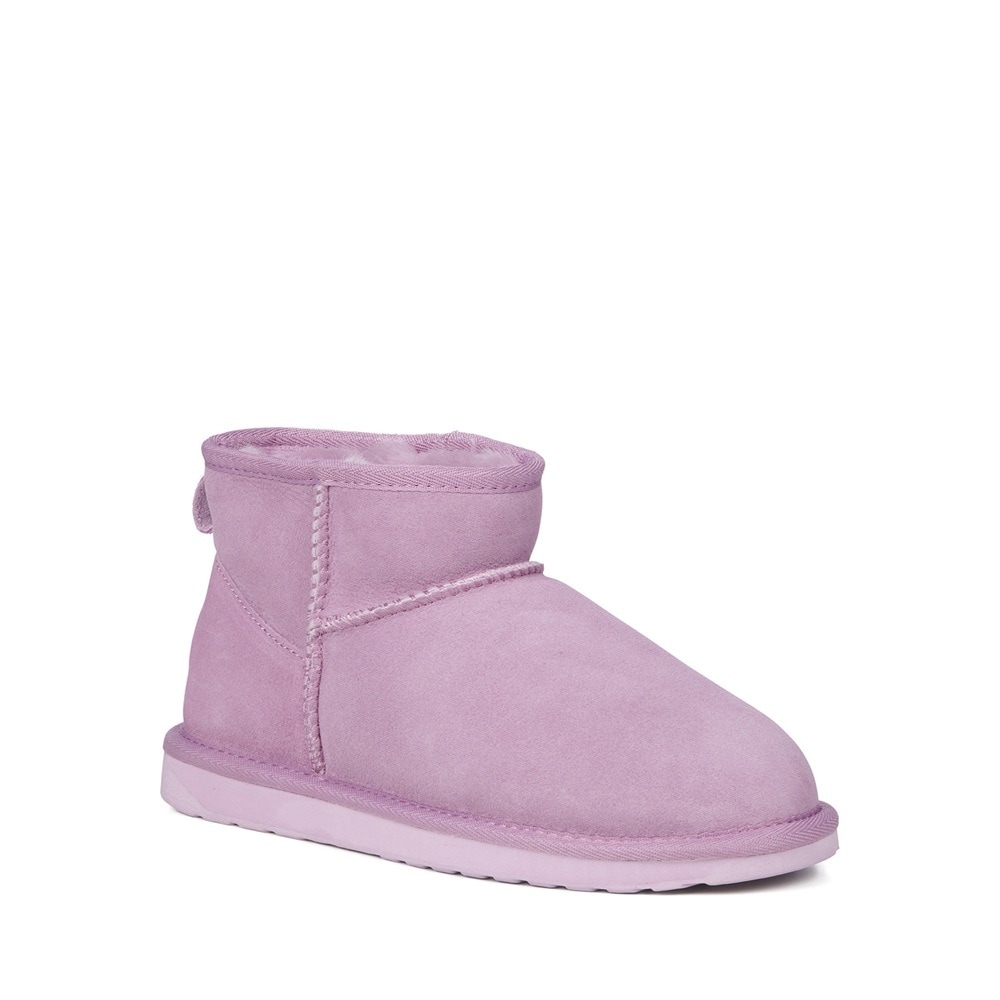 『UGG アグ』 ガールズ ムートンブーツ ピンク 22cm UGG(アグ) 「W CLASSIC ULTRA MINI」 ムートンショートブーツ