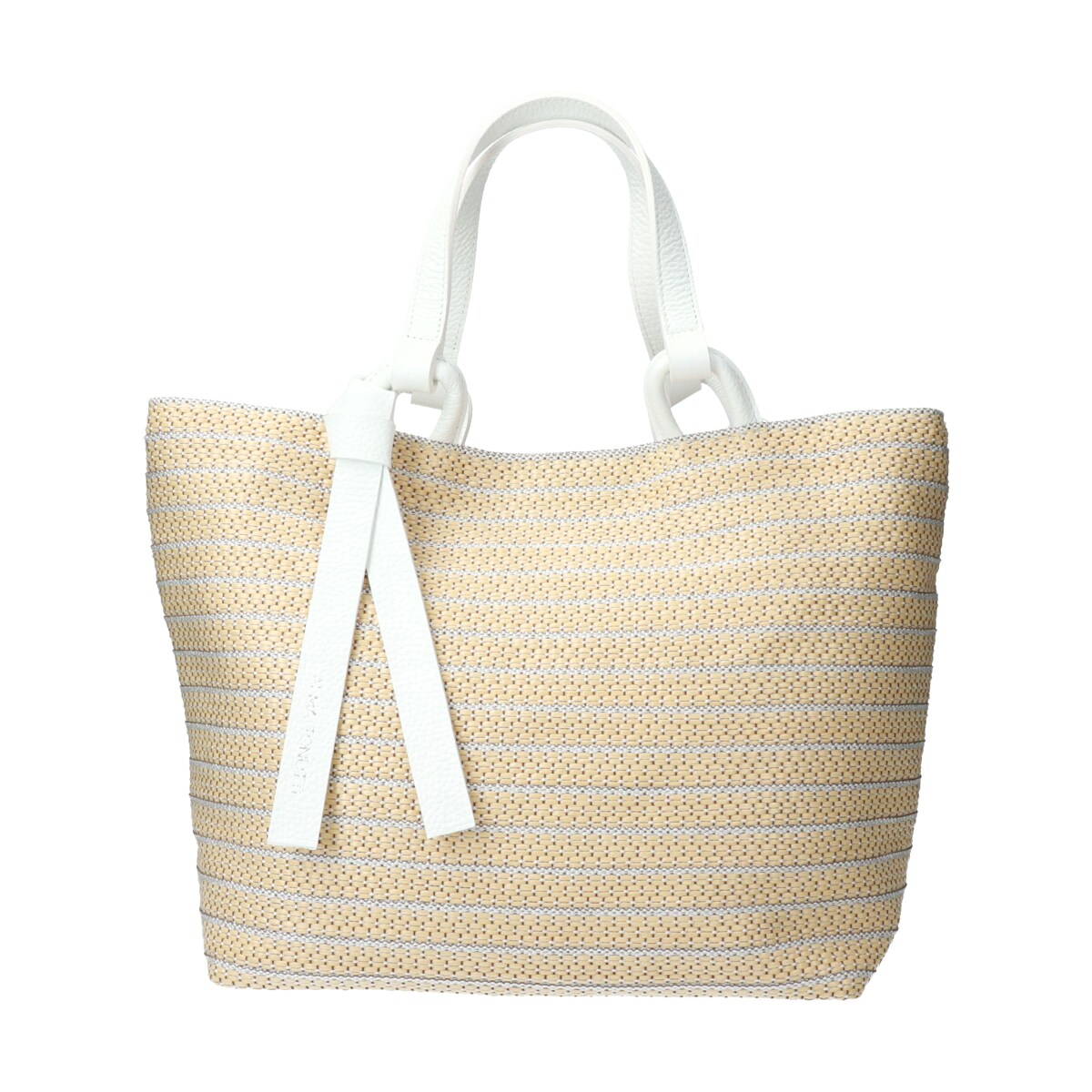 Alma tonutti◇レザーハンドル雑材メッシュバッグ | アルマトヌッティ