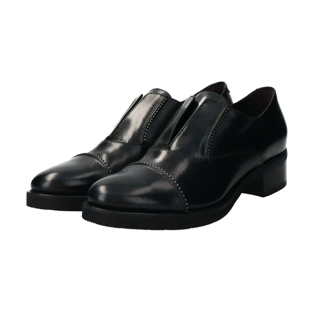 LUCA GROSSI◇3.5cmヒール◇ボールチェーンポイントスムース