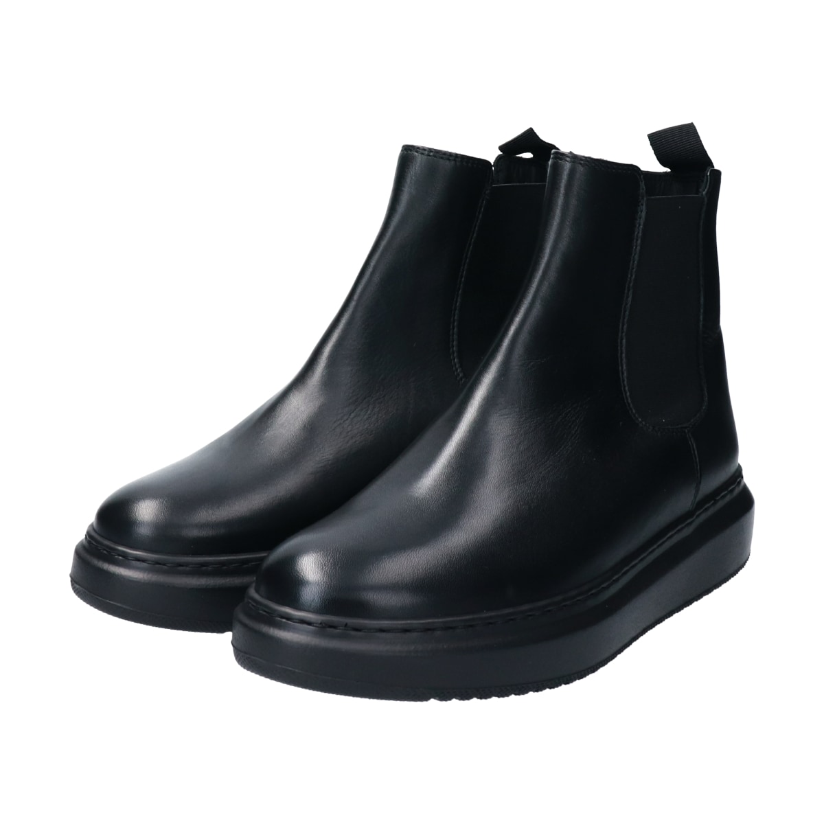 CORSO ROMA 9◇3cmヒール◇サイドゴアハイカットスニーカー