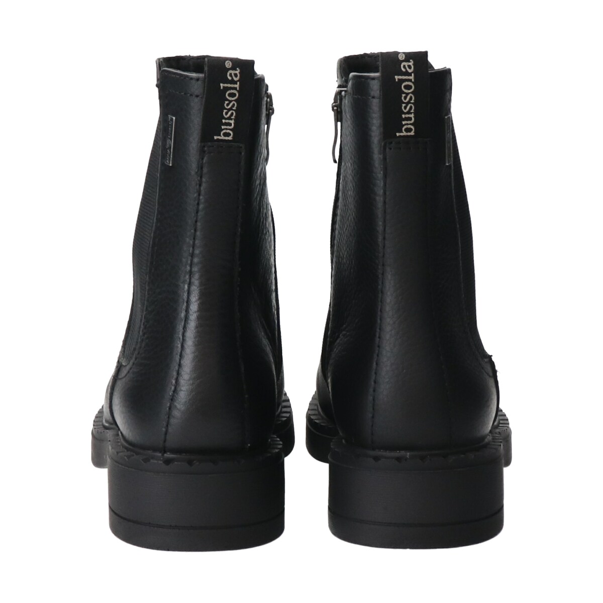bussola ブソラ◇4cmヒール◇晴雨兼用インサイドジップショートブーツ