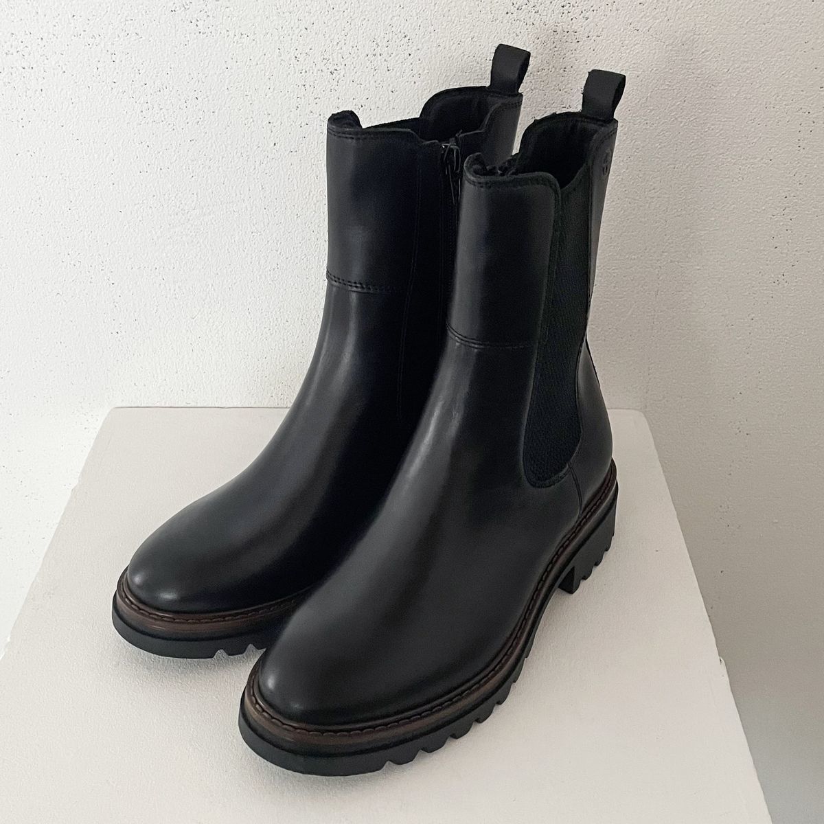 タマリス（TAMARIS）/Tamaris◆4．5cmヒール◆サイドゴアインサイドジップブーツ Tamaris◇4.5cmヒール◇サイドゴアインサイドジップブーツ | タマリス