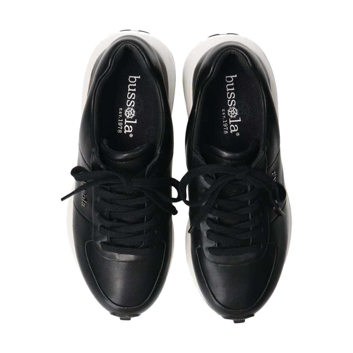 bussola ブソラ◇5cmヒール◇撥水厚底レースアップスニーカー | ブソラ