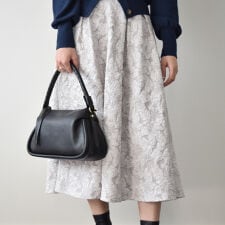 ブリジットバーキンセレクト(Bridget Birkin Select)のLORISTELLA◆ミディアムサイズシュリンクレザーバッグ