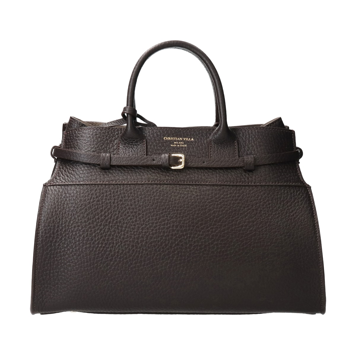 Bonfanti◇アクリルチェーンムートン巾着バッグ | ブリジットバーキン