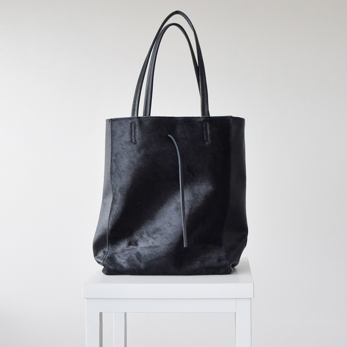 Andrea Cardone◇異素材コンビトートバッグ | アンドレアカルドネ