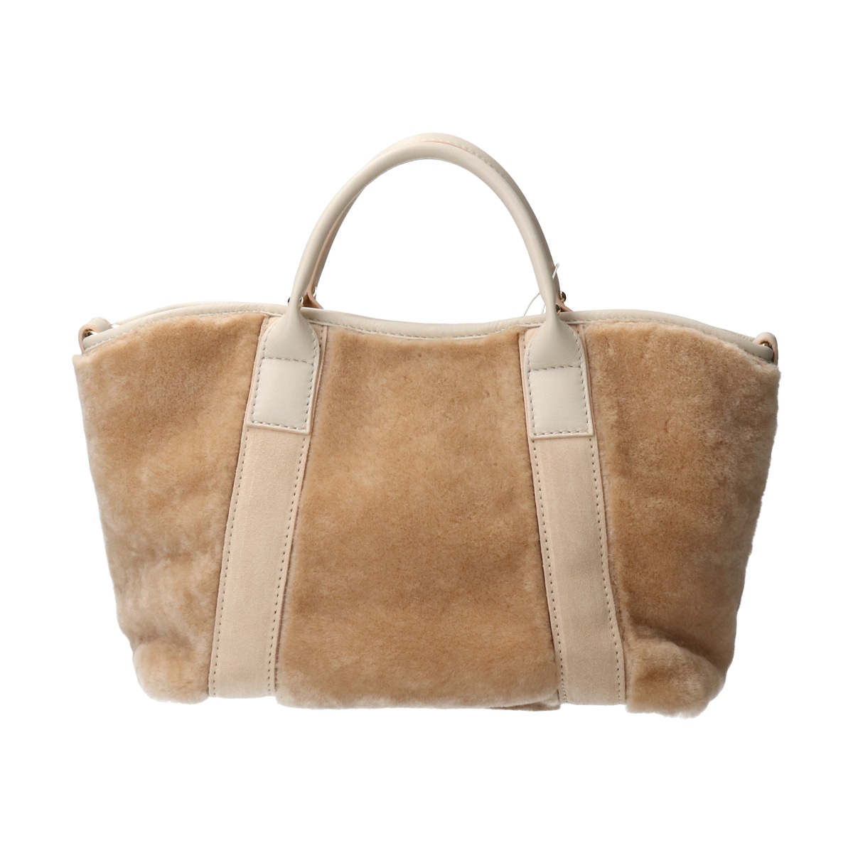 Bonfanti◇レザーハンドルムートンバッグ | ブリジットバーキン