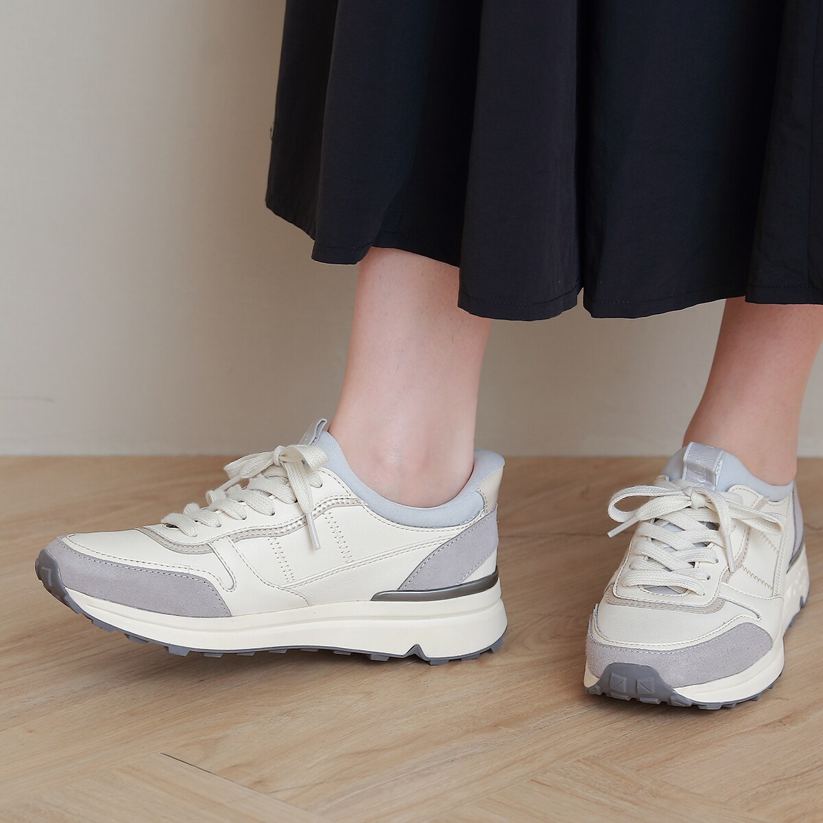 【NEW】ブソラ（bussola）/bussola ブソラ◆4．5cmヒール◆撥水スリッポンスニーカー bussola ブソラ◇4.5cmヒール◇撥水スリッポンスニーカー | ブソラ