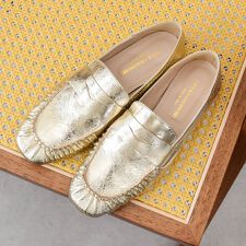 INTER-CHAUSSURES◆1.5cmヒール◆ラウンドトウベーシックローファー