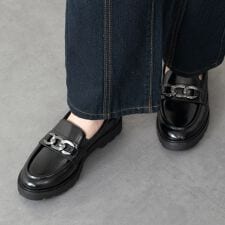 Tamaris◆3cmヒール◆チェーンビットローファー