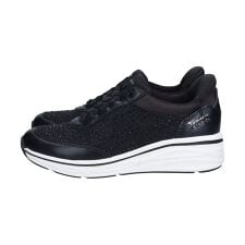 25秋冬新作◆Tamaris◆5cmヒール◆ラインストーンスニーカー