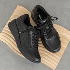 Tamaris◆5cmヒール◆ファスナー付き5cmヒールスニーカー