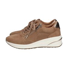 25秋冬新作◆Tamaris◆5cmヒール◆ファスナー付き5cmヒールスニーカー