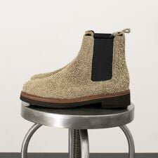 PASCUCCI◆3.5cmヒール◆ラウンドトウサイドゴアブーツ