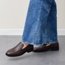 ブリジットバーキンセレクト(Bridget Birkin Select)のJVAM◆2.7cmヒール◆ラウンドトウレザースリッポンシューズ