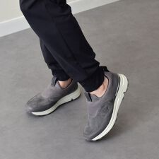 bussola◆4.5cmヒール◆撥水ストレッチスリッポンスニーカー