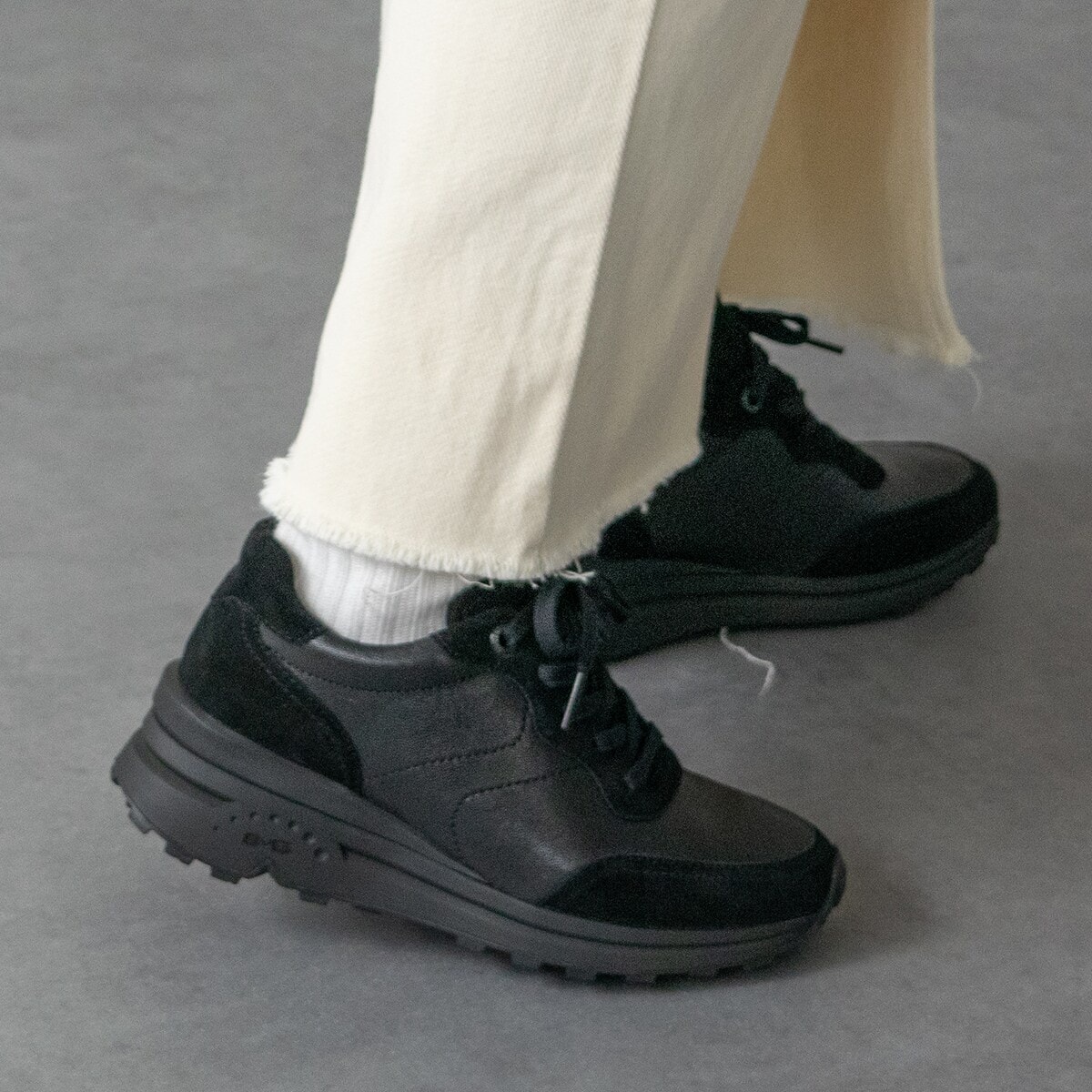 ブソラ（bussola）/bussola◆6cmヒール◆撥水ヒールアップスニーカー bussola◇6cmヒール◇撥水ヒールアップスニーカー | ブソラ(bussola