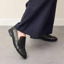 ANGEL ALARCON◆2.8cmヒール◆ラウンドトウベーシックローファー