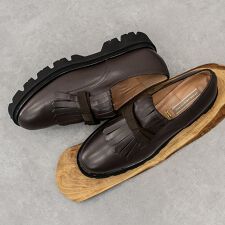 INTER-CHAUSSURES◆3.7cmヒール◆リボンキルトタンクソールシューズ