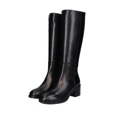 INTER-CHAUSSURES◆5.8cmヒールラウンドトウサイドシームロングブーツ