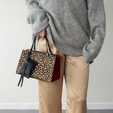 ロリステッラ(LORISTELLA)のLORISTELLA◆アニマル柄ハンドバッグ